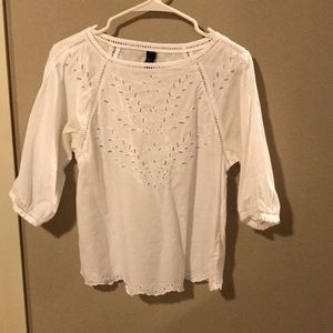 Gap Eyelet Shirt